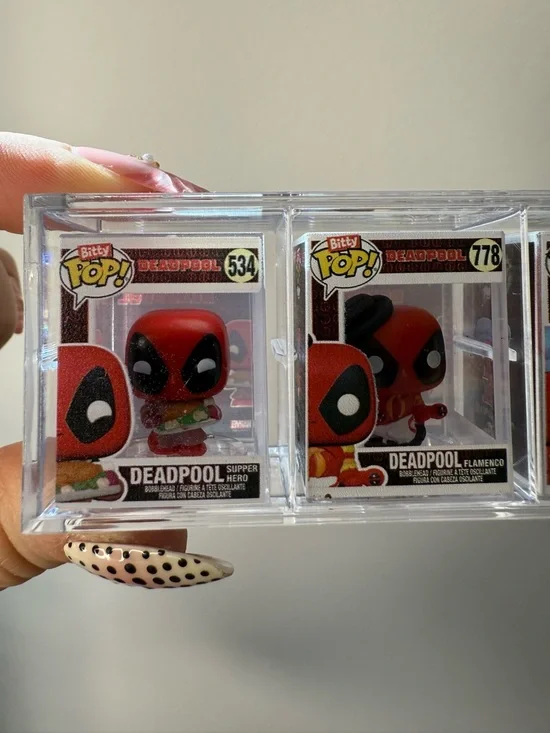 Marvel Dead pool Bitty Pops Set - Picture 2 of 5